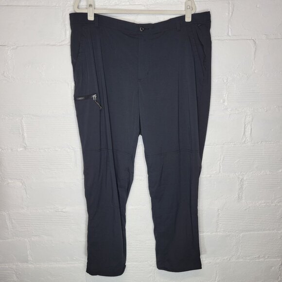 REI Coop Women's Size 22W Trailmade Pants Black UPF 50+ Water Repellant - Picture 1 of 5